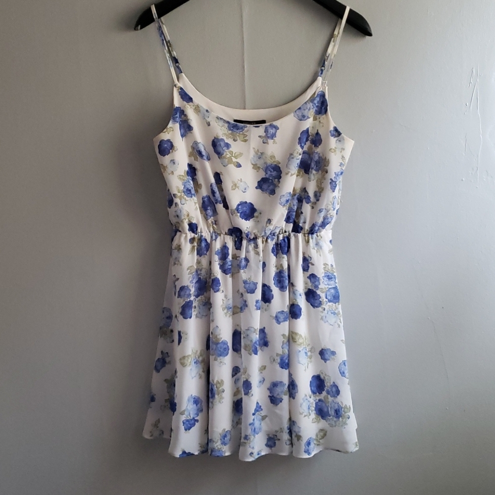 flower print dress